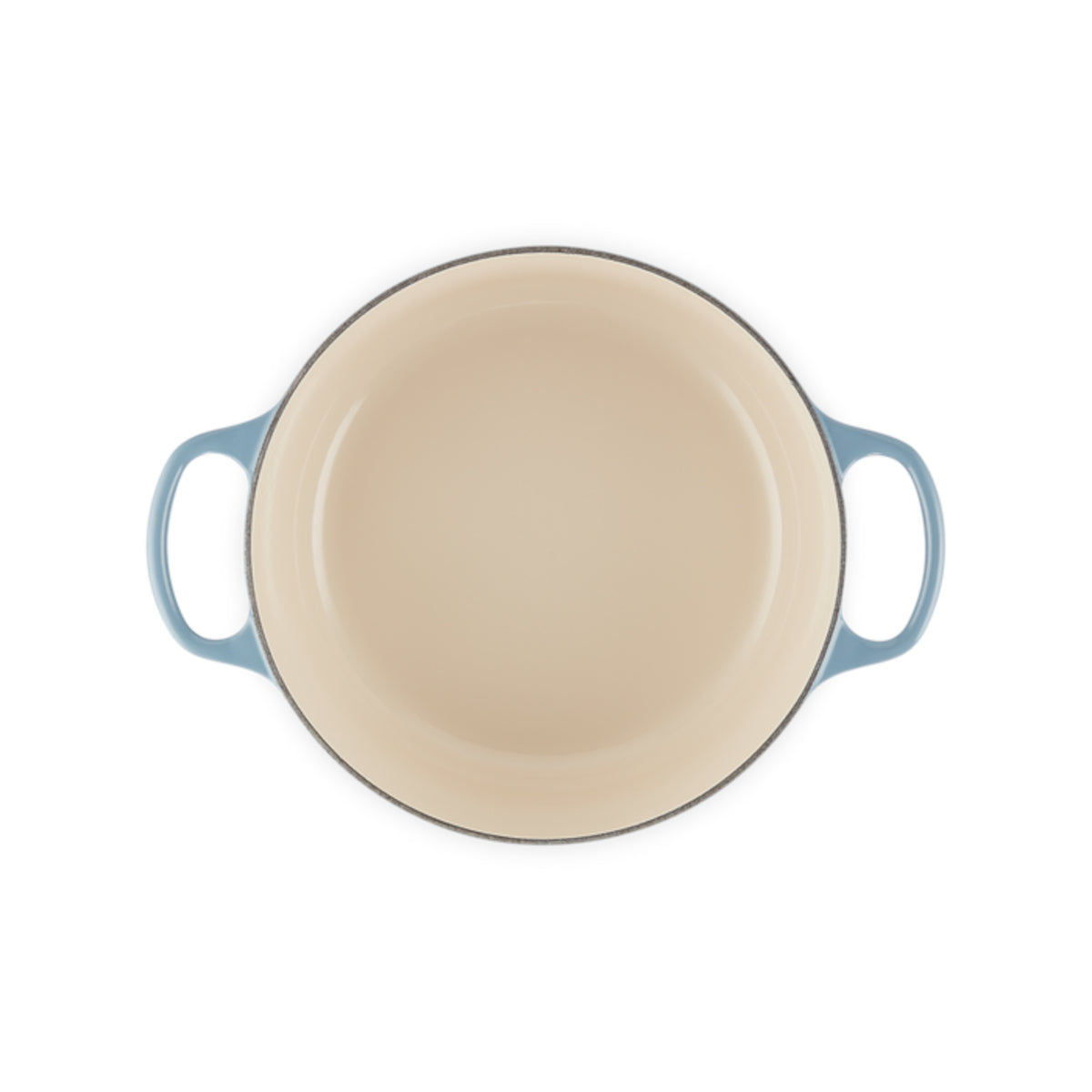 Le Creuset Signature Round Casserole Chambray 26cm | Minimax