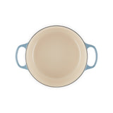 Le Creuset Signature Round Casserole Chambray 26cm | Minimax