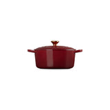 Le Creuset Signature Round Casserole Garnet 22cm (3.3L) | Minimax