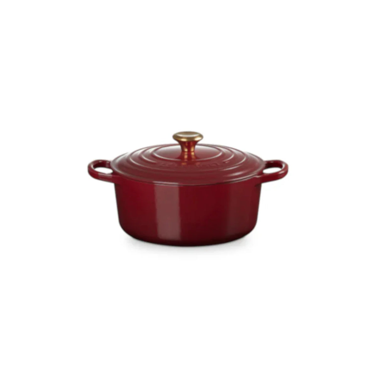 Le Creuset Signature Round Casserole Garnet 22cm (3.3L) | Minimax