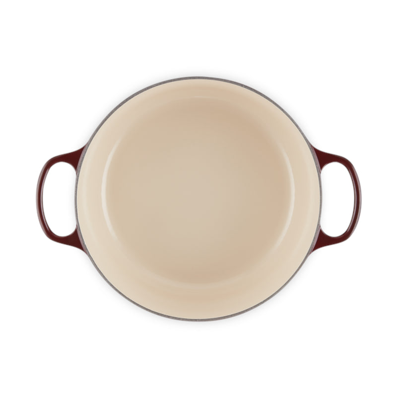 Le Creuset Signature Round Casserole Garnet 28cm (6.7L) | Minimax