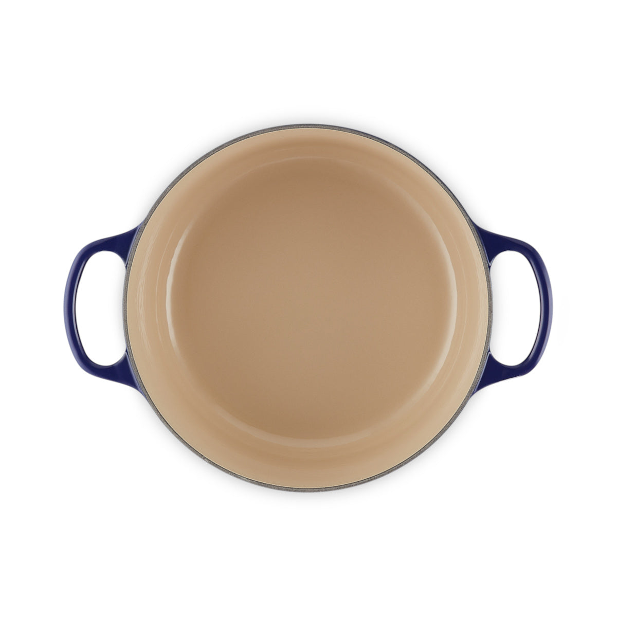 Le Creuset Signature Round Casserole Indigo 24cm | Minimax