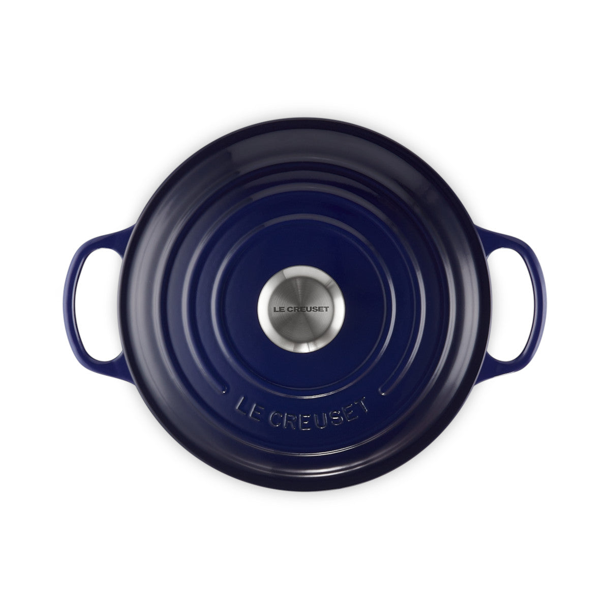 Le Creuset Signature Round Casserole Indigo 24cm | Minimax