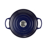 Le Creuset Signature Round Casserole Indigo 24cm | Minimax