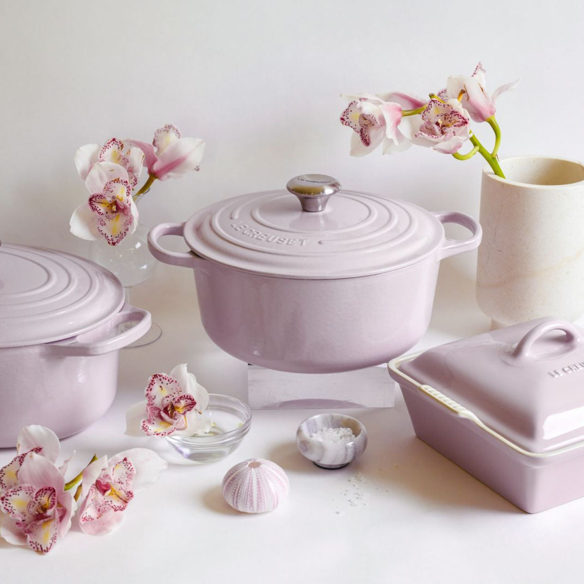 Le Creuset Signature Round Casserole Shallot 24cm | Minimax