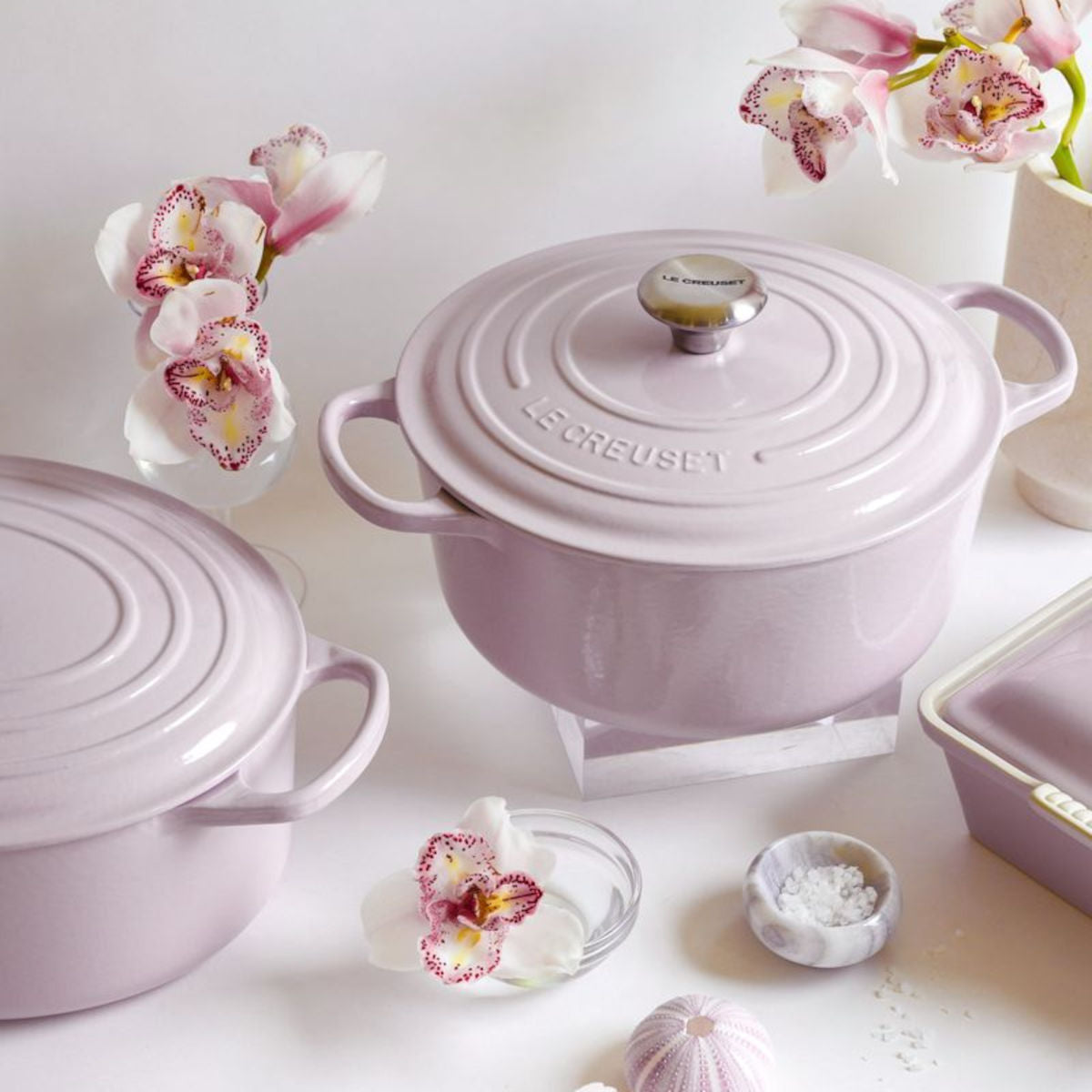 Le Creuset Signature Round Casserole Shallot 28cm | Minimax