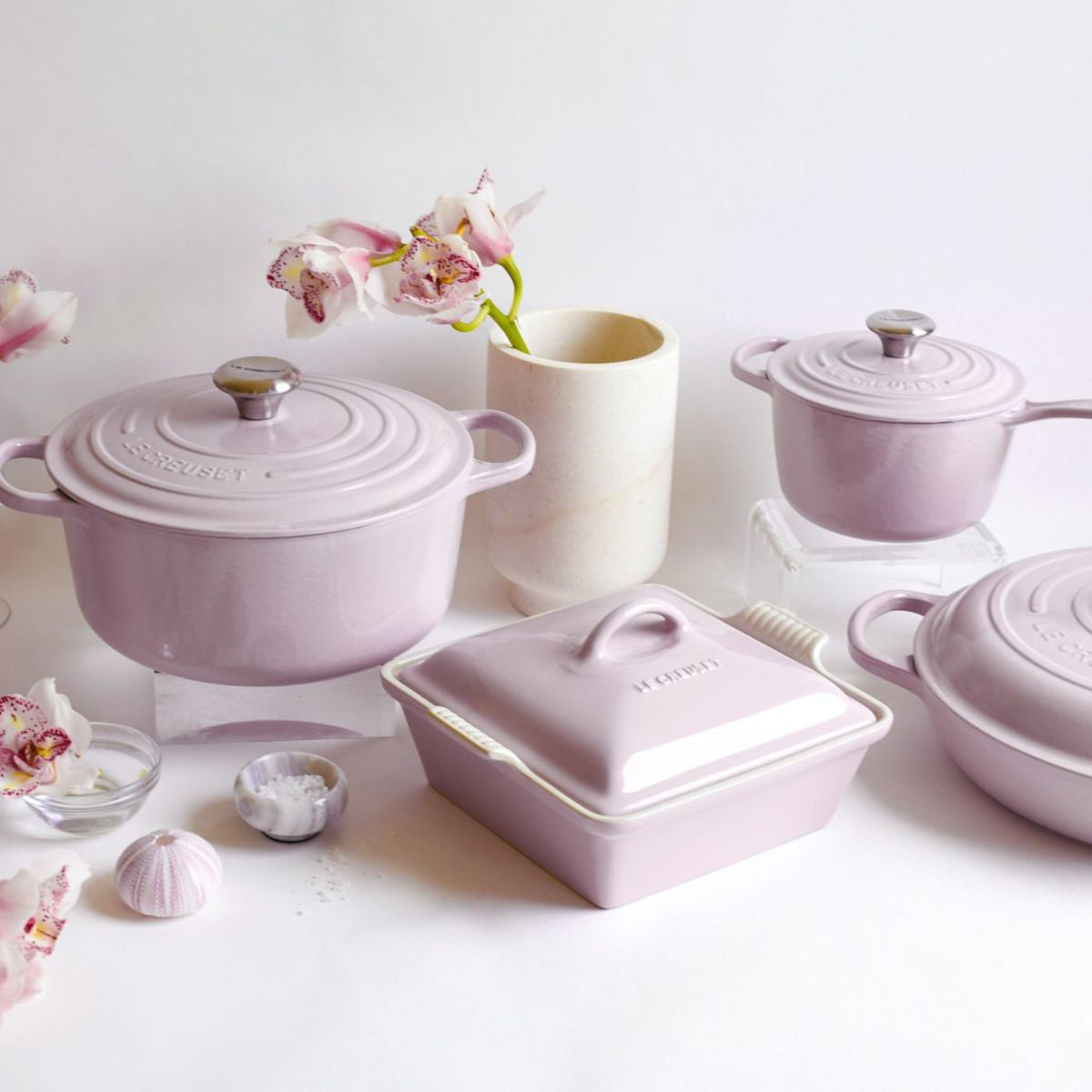 Le Creuset Signature Round Casserole Shallot 28cm | Minimax