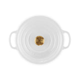 Le Creuset Signature Round Casserole White 26cm | Minimax