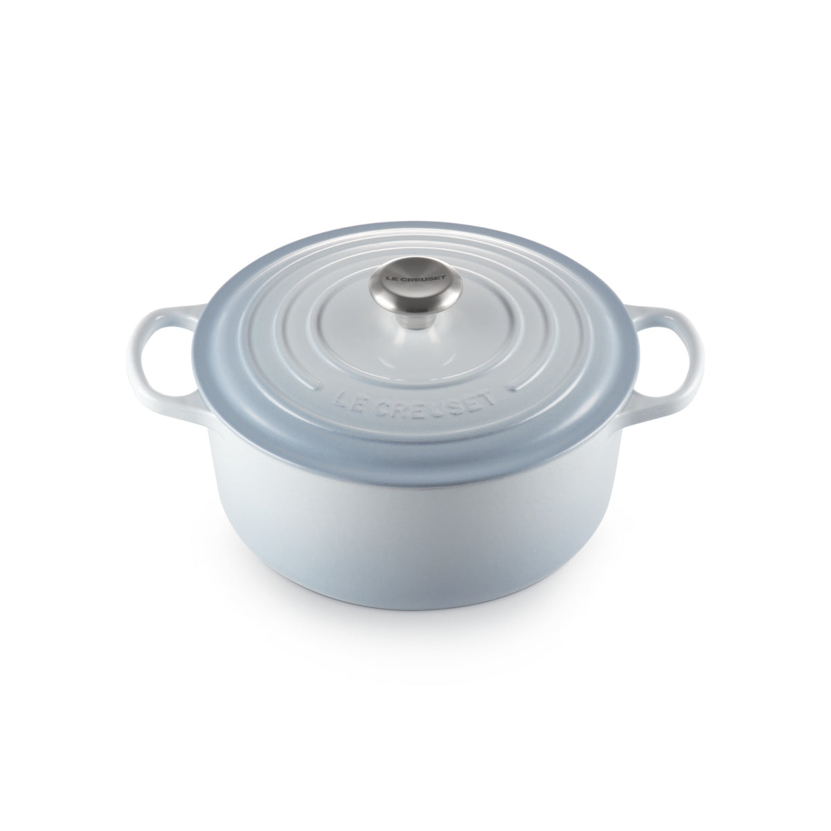 Le Creuset Signature Round French Oven Coastal Blue 26cm | Minimax