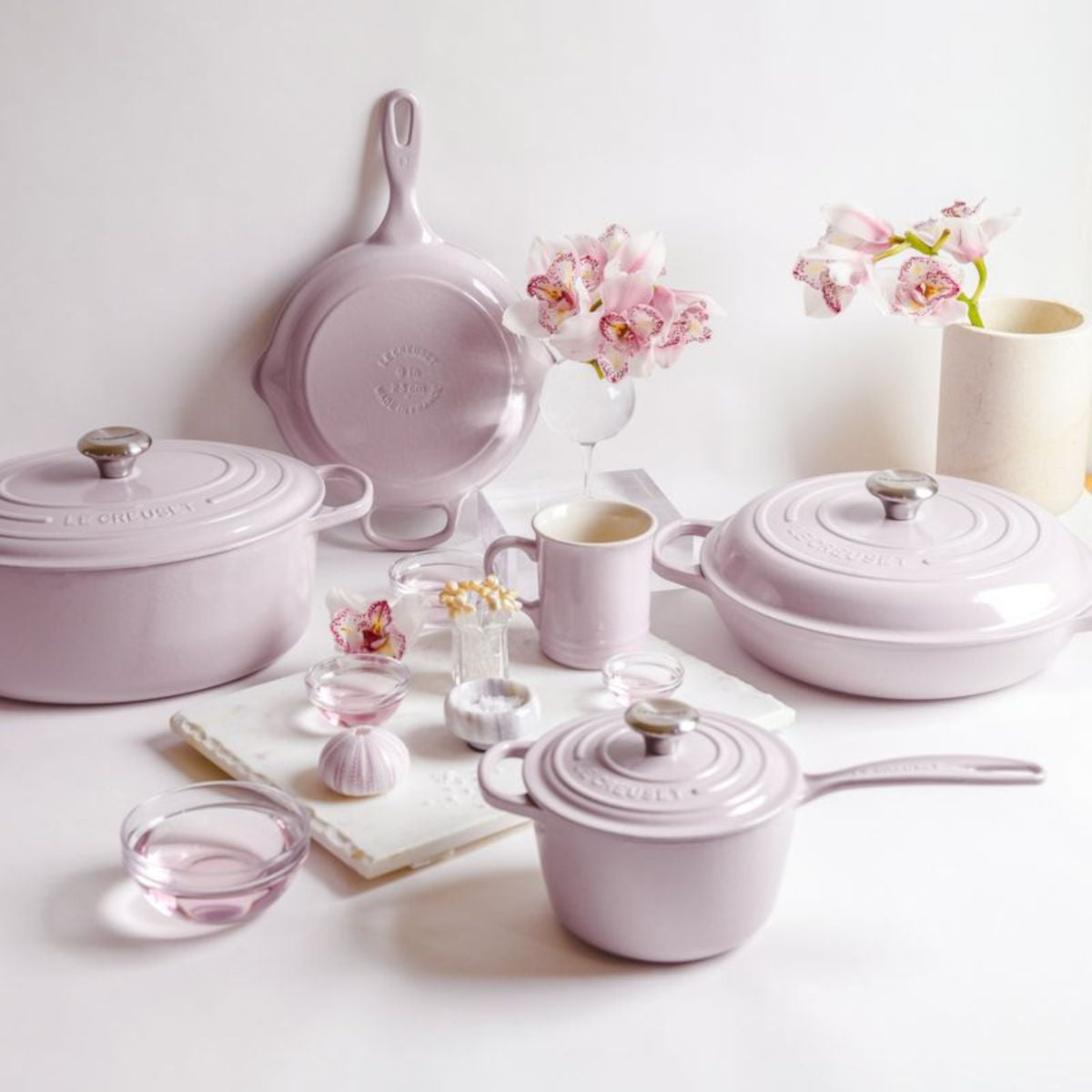 Le Creuset Signature Round Skillet Shallot 26cm | Minimax