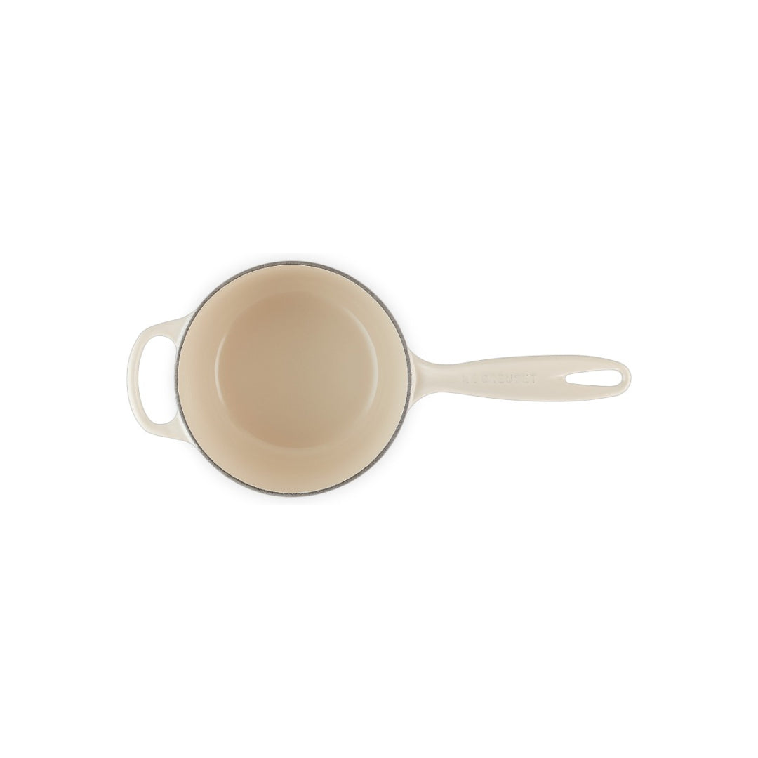 Le Creuset Signature Saucepan Creme 16cm