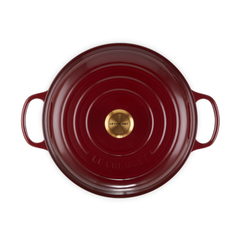 Le Creuset Signature Shallow Casserole Garnet 30cm (3.5L) | Minimax
