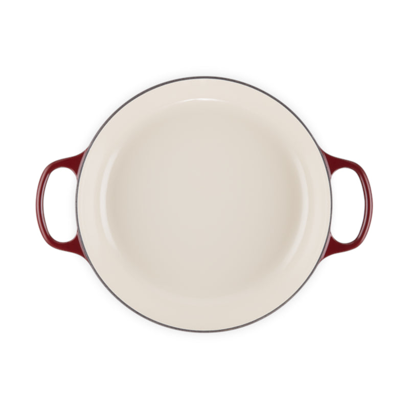 Le Creuset Signature Shallow Casserole Garnet 30cm (3.5L) | Minimax