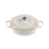 Le Creuset Signature Shallow Casserole Meringue 30cm (3.5L) | Minimax