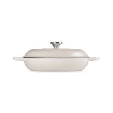 Le Creuset Signature Shallow Casserole Meringue 30cm (3.5L) | Minimax