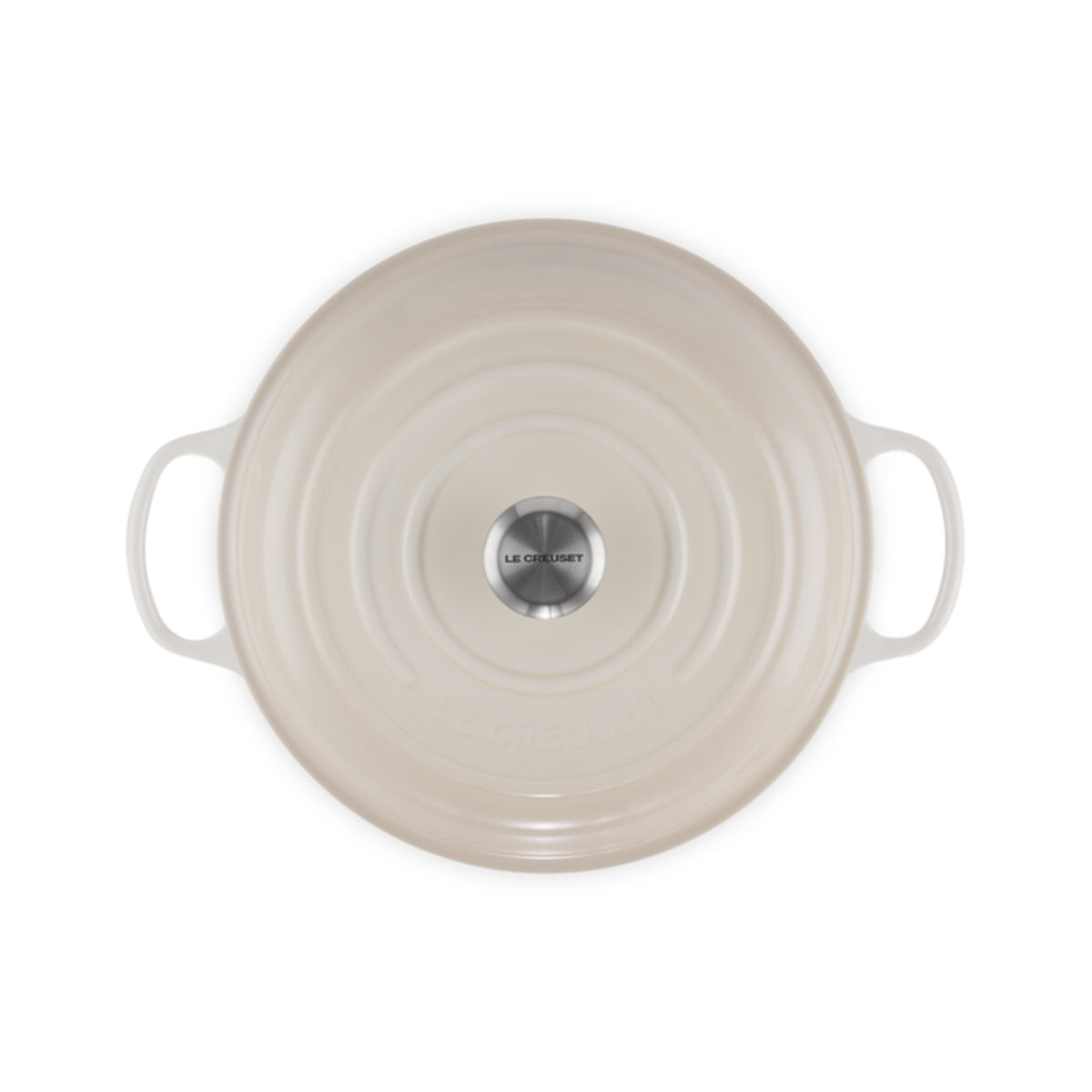 Le Creuset Signature Shallow Casserole Meringue 30cm (3.5L) | Minimax