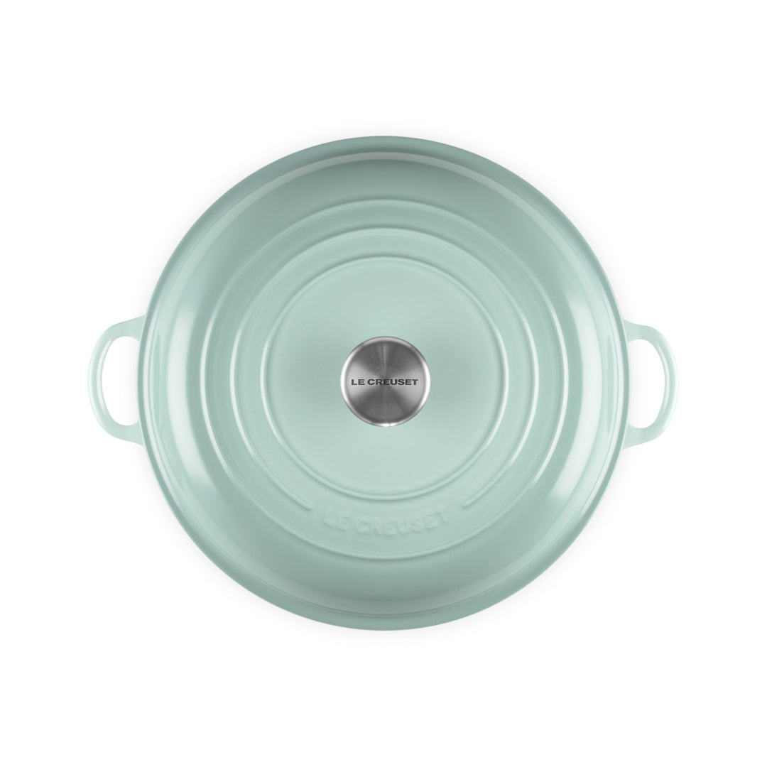 Le Creuset Signature Shallow Casserole Sage 30cm (3.5L)