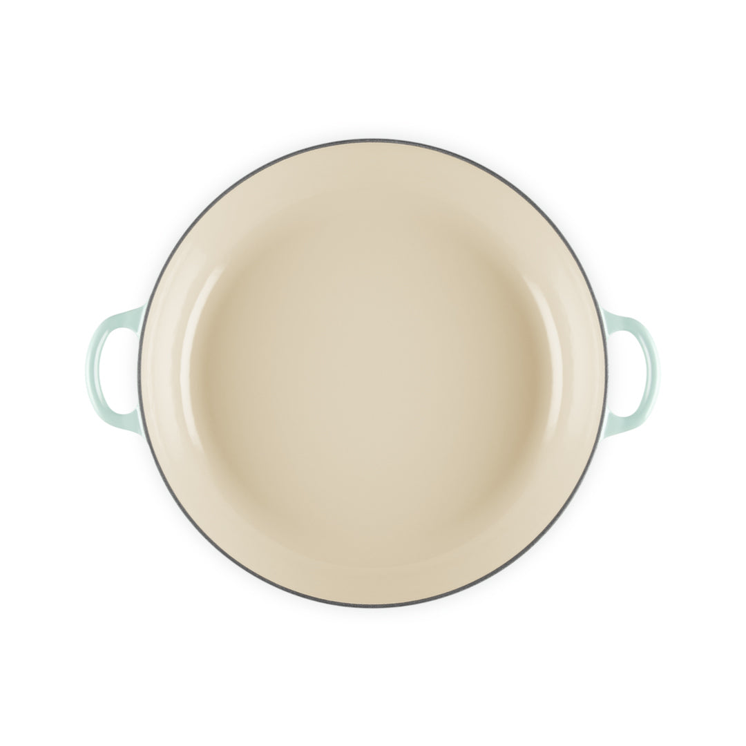 Le Creuset Signature Shallow Casserole Sage 30cm (3.5L)