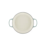 Le Creuset Signature shallow cast iron casserole 26cm 2.2L in Sea Salt
