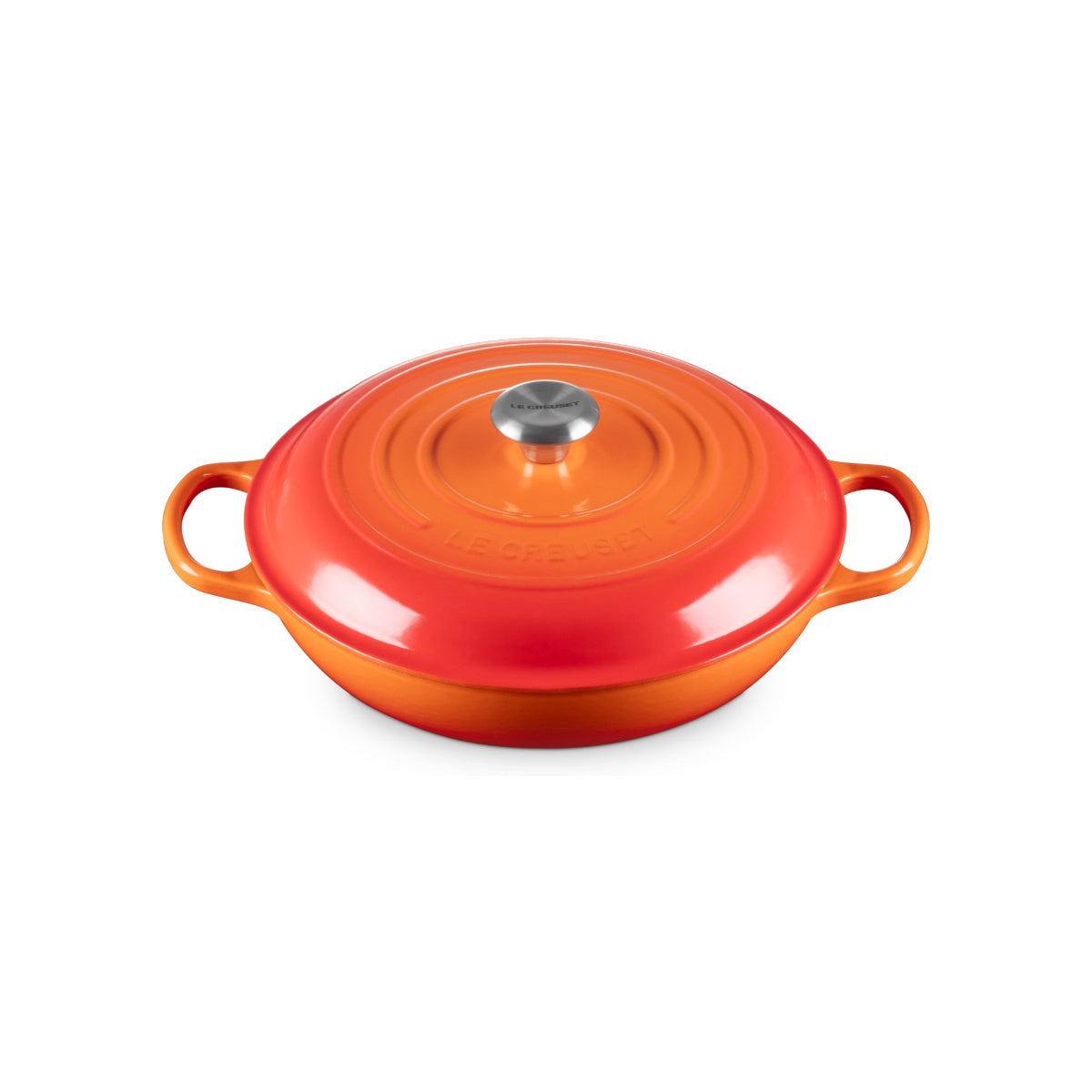 Le Creuset Signature Shallow Casserole Volcanic 30cm