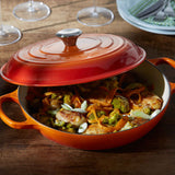 Le Creuset Signature Shallow Casserole Volcanic 30cm