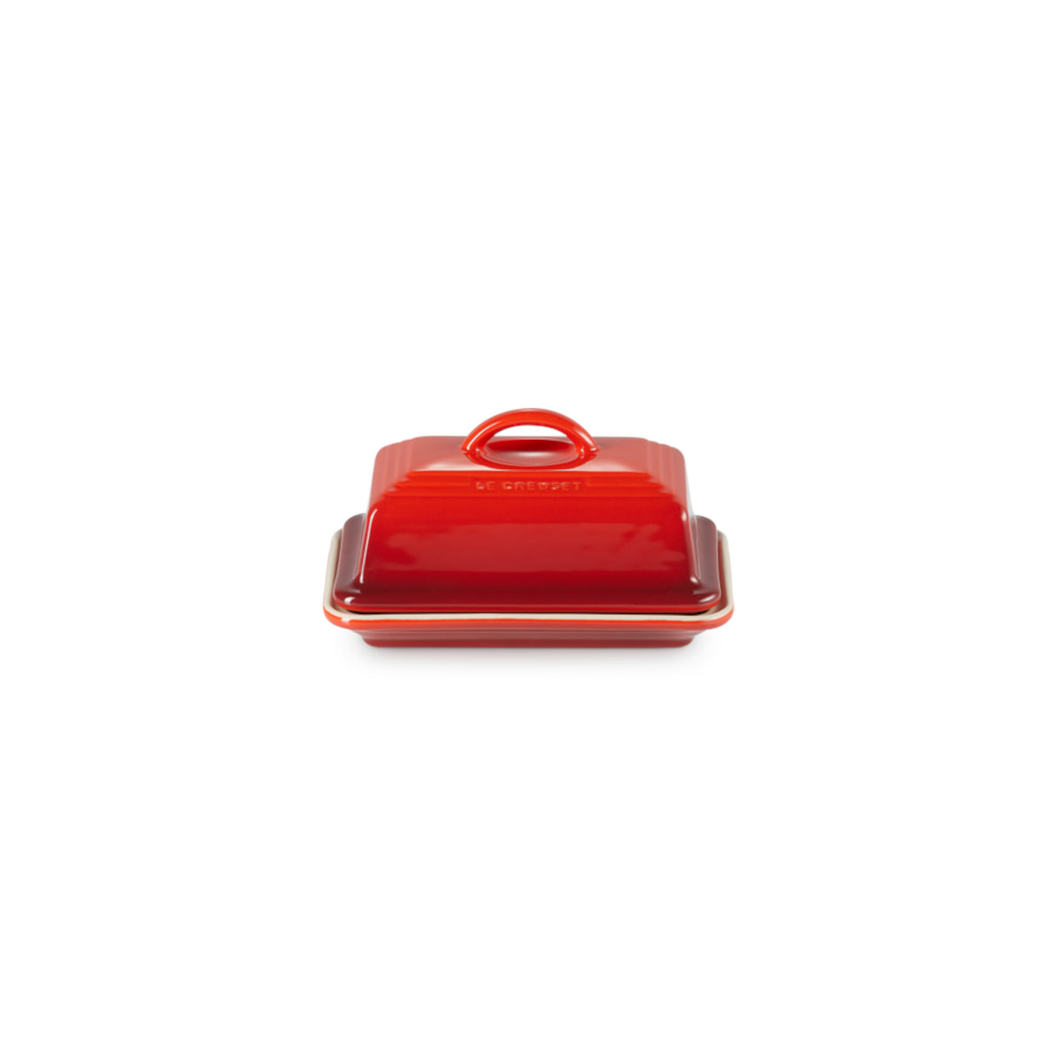 Le Creuset Stoneware Butter Dish Cerise 11cm | Minimax