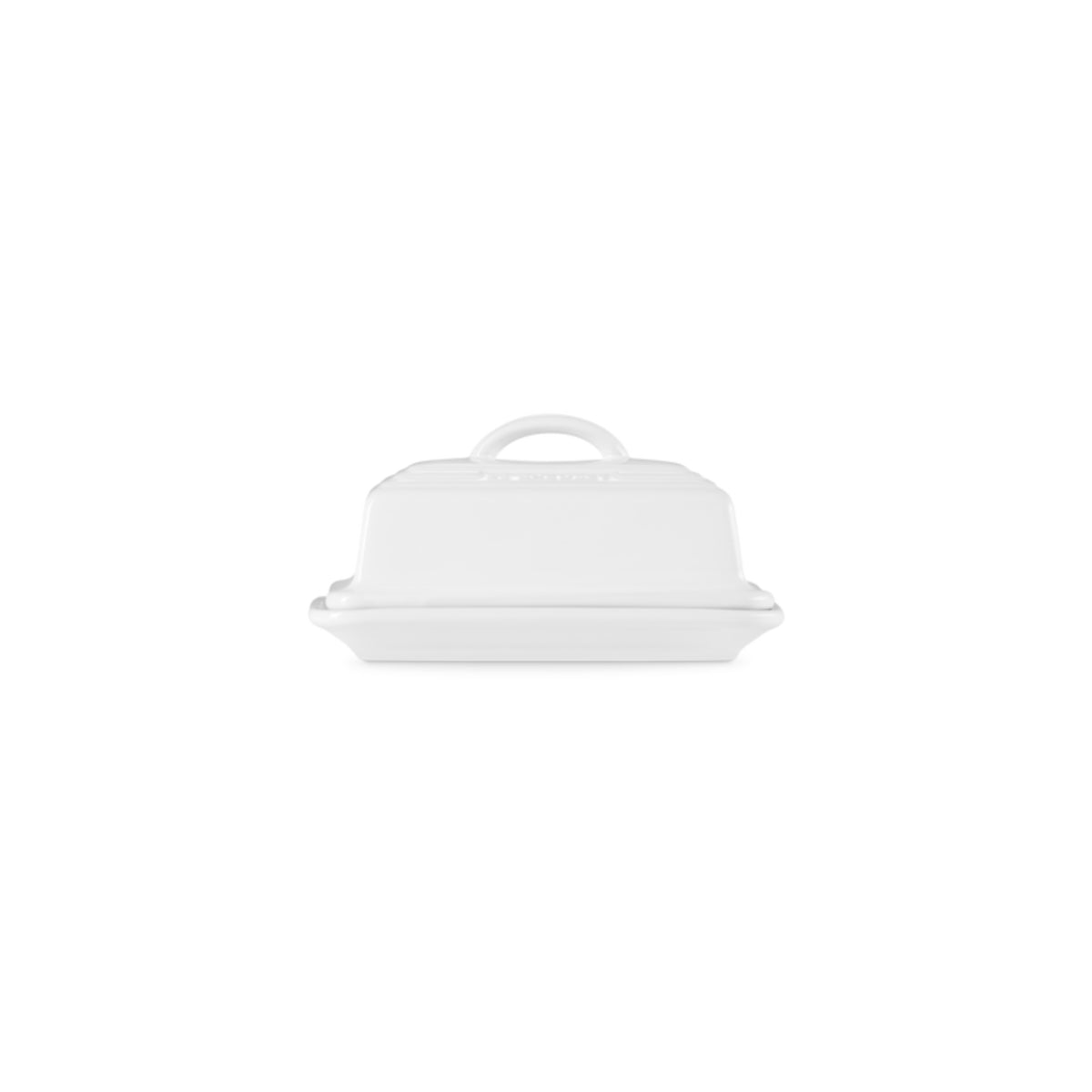 Le Creuset Stoneware Butter Dish White 17cm | Minimax