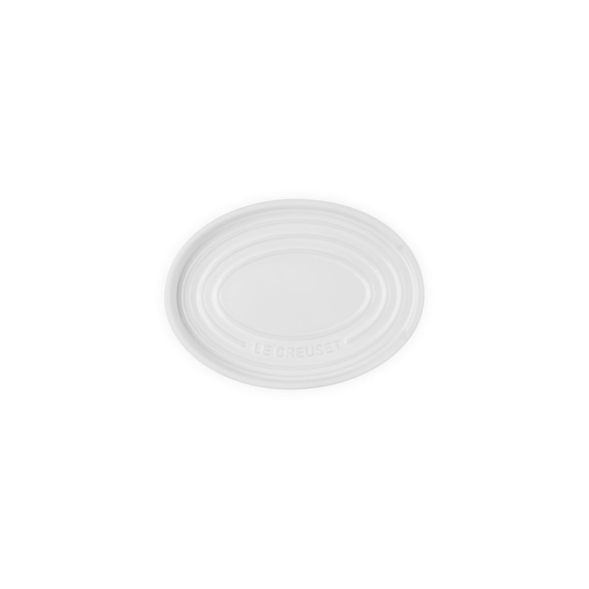 Le Creuset Stoneware Oval Spoon Rest White | Minimax