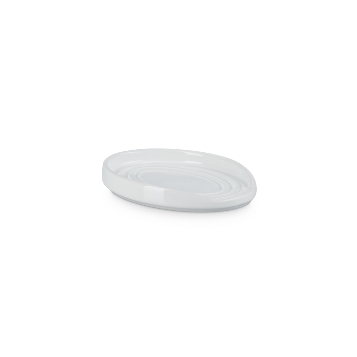 Le Creuset Stoneware Oval Spoon Rest White | Minimax