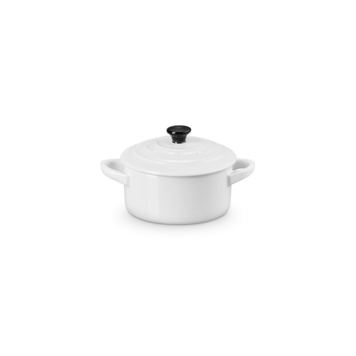 Le Creuset Stoneware Mini Cocotte White 10cm | Minimax