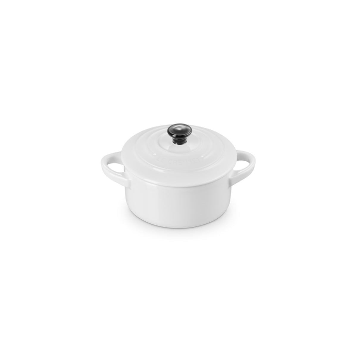 Le Creuset Stoneware Mini Cocotte White 10cm | Minimax
