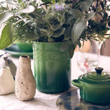 Le Creuset Utensil Jar Bamboo Green Small 1L