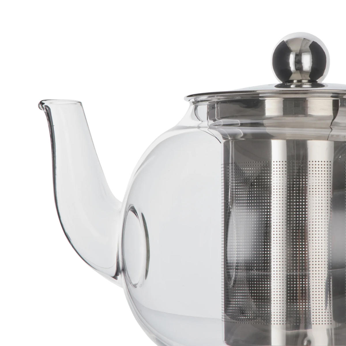 Leaf & Bean Glass Teapot with Infuser 1L | Minimax
