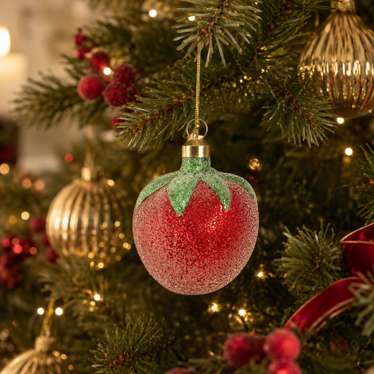 Florabelle Tomato Hanging Decoration 7cm