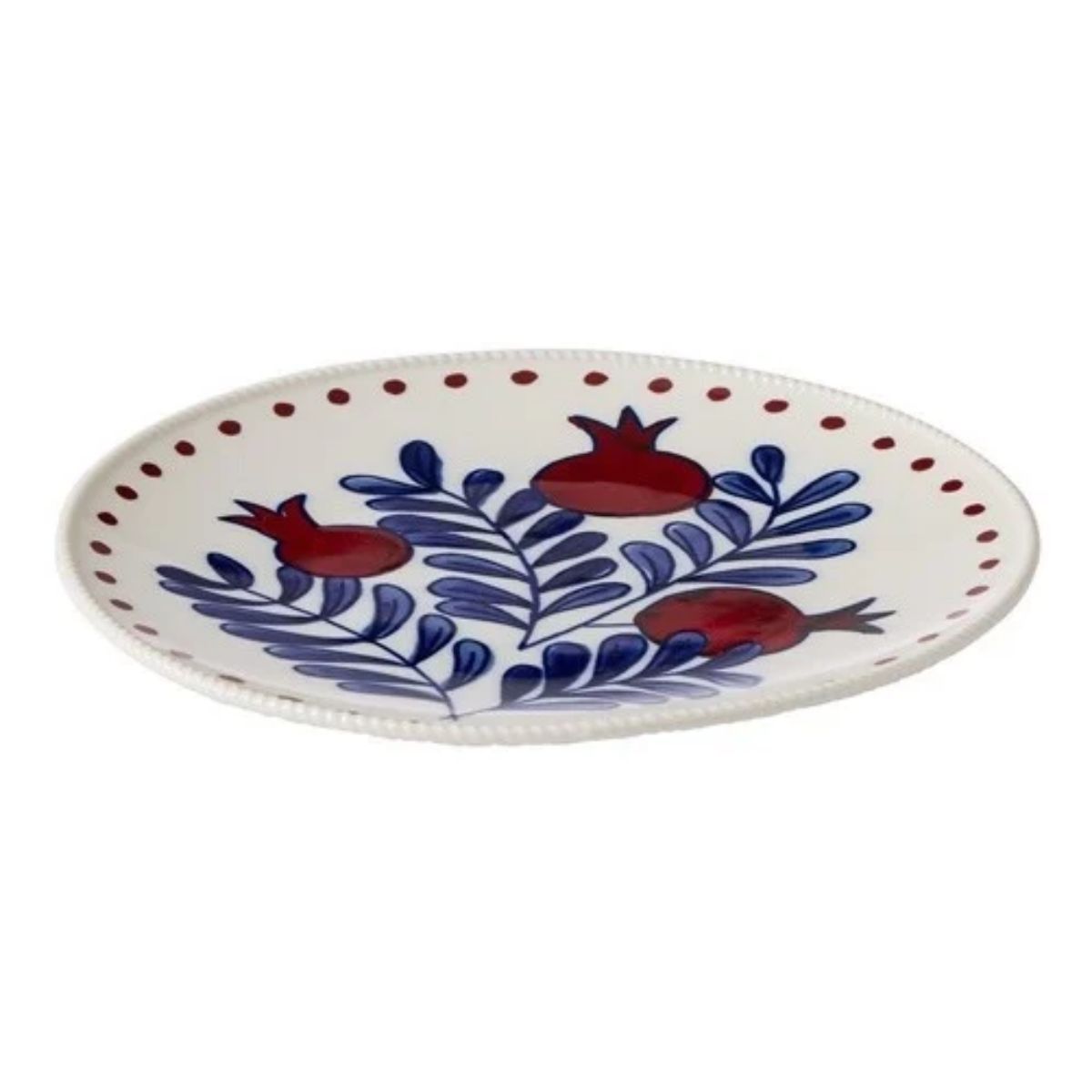 Ecology Merri Round Platter Pomegranate 30cm