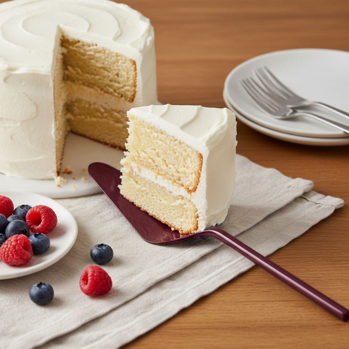 Ecology Apostle Cake Server Elderberry 26cm