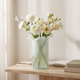 Coast To Coast Home Xanthe Glass Vase Mint 17 x 23cm