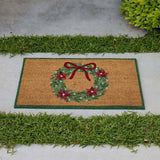 Madras Link Festive Wreath Doormat 45x75cm
