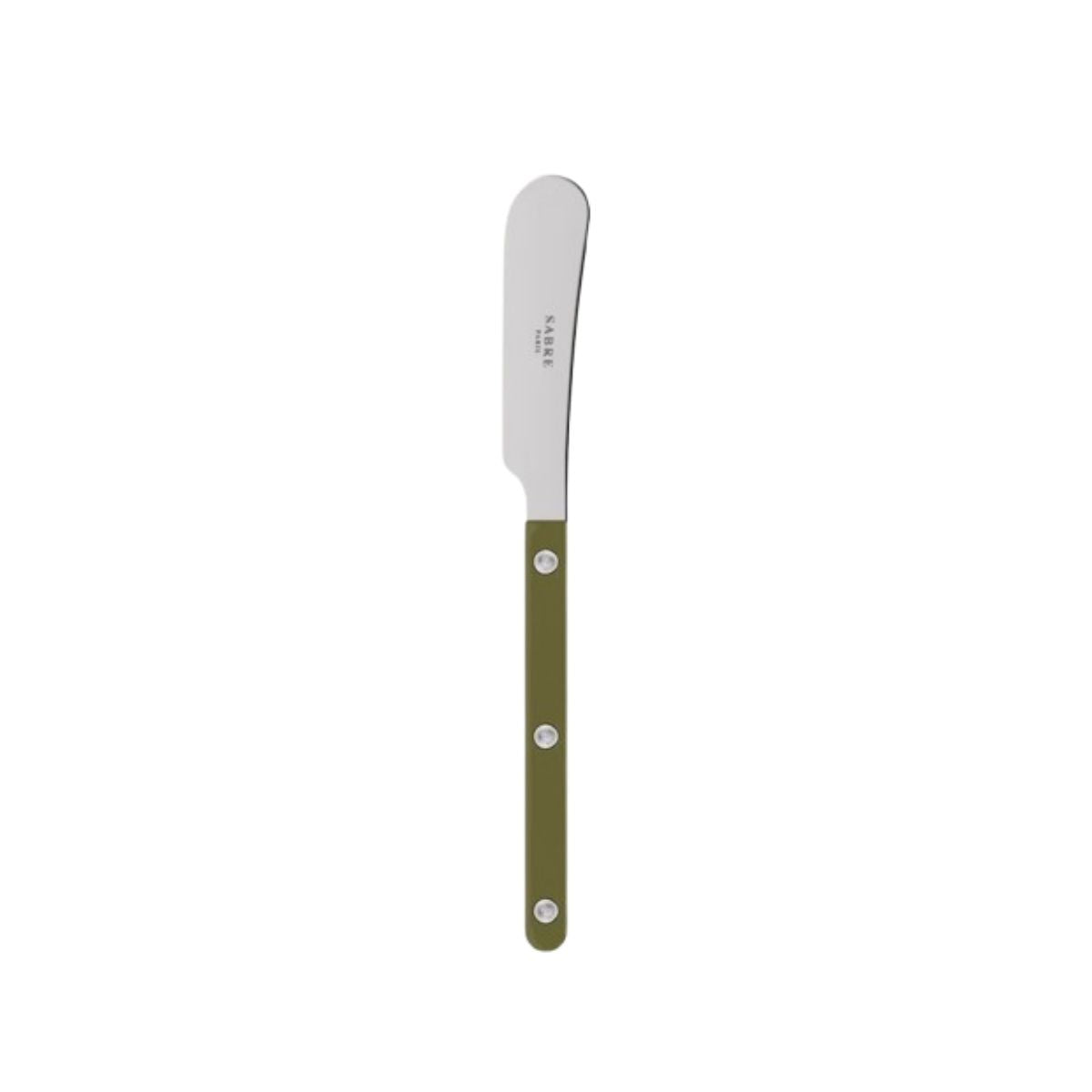 Sabre Bistrot Solid Butter Spreader Green Fern