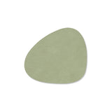 Lind DNA Curve Coaster Olive Green 11 × 13cm