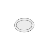 Chef Inox Oval Platter 25cm | Minimax