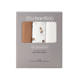 Little Bamboo Muslin Wraps Iced Coffee Pack of 3 | Minimax