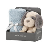 Little Linen Barklife Patch Soft Plush Toy & Blanket | Minimax