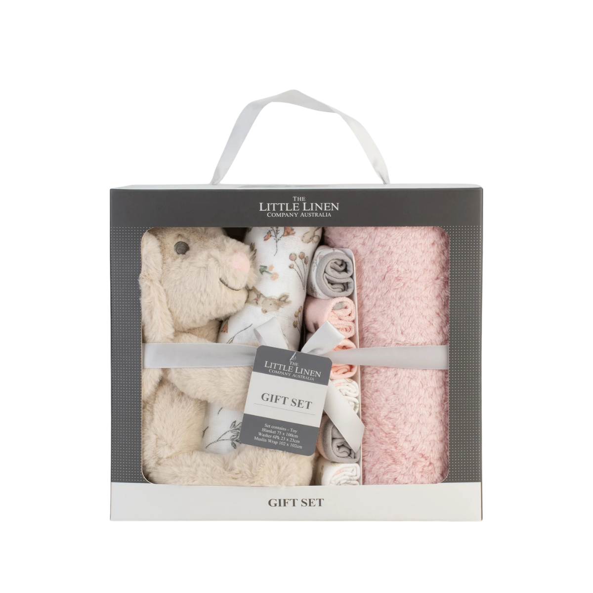 Little Linen Harvest Bunny Baby Gift Set 9 Piece | Minimax