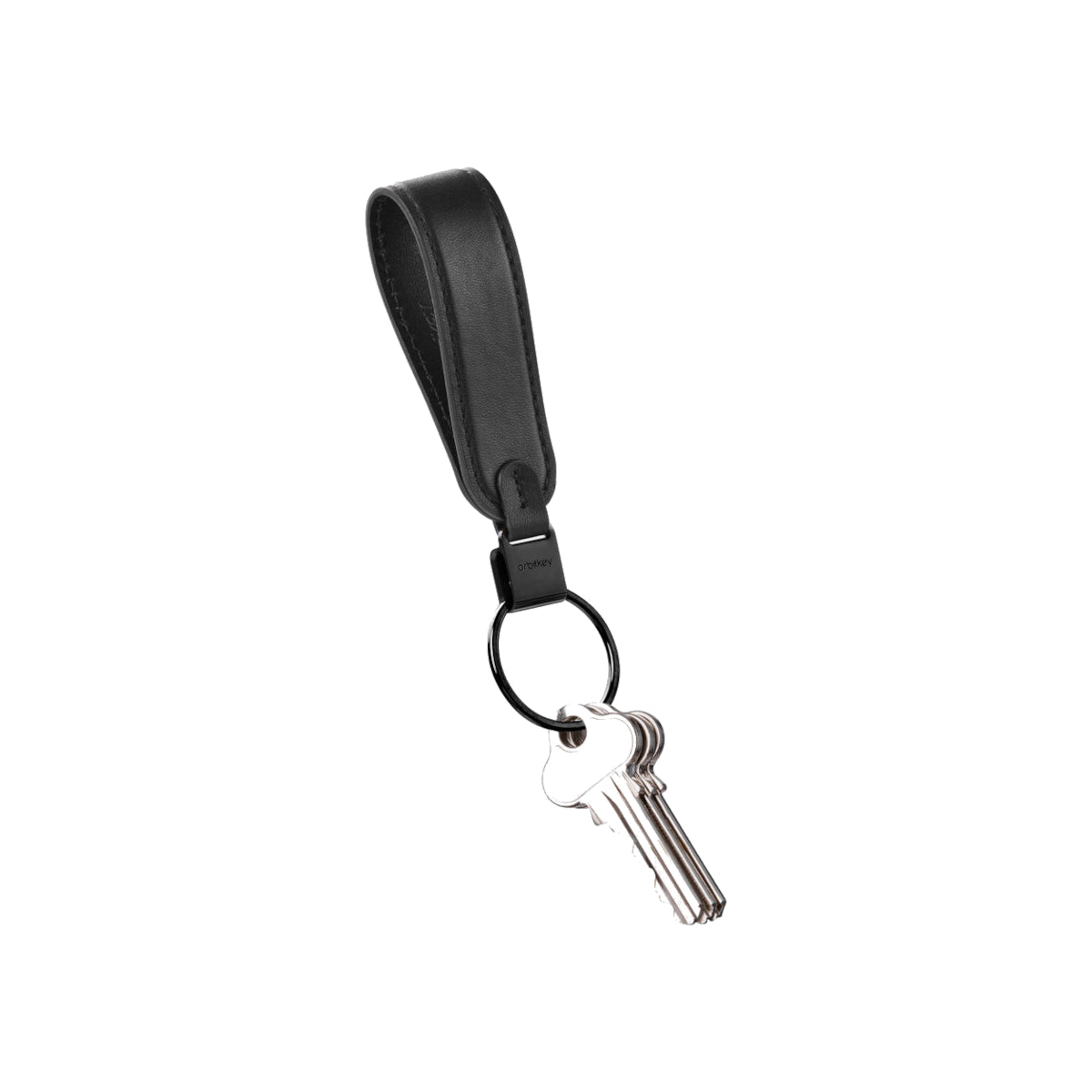 Orbitkey Loop Keychain Black | Minimax
