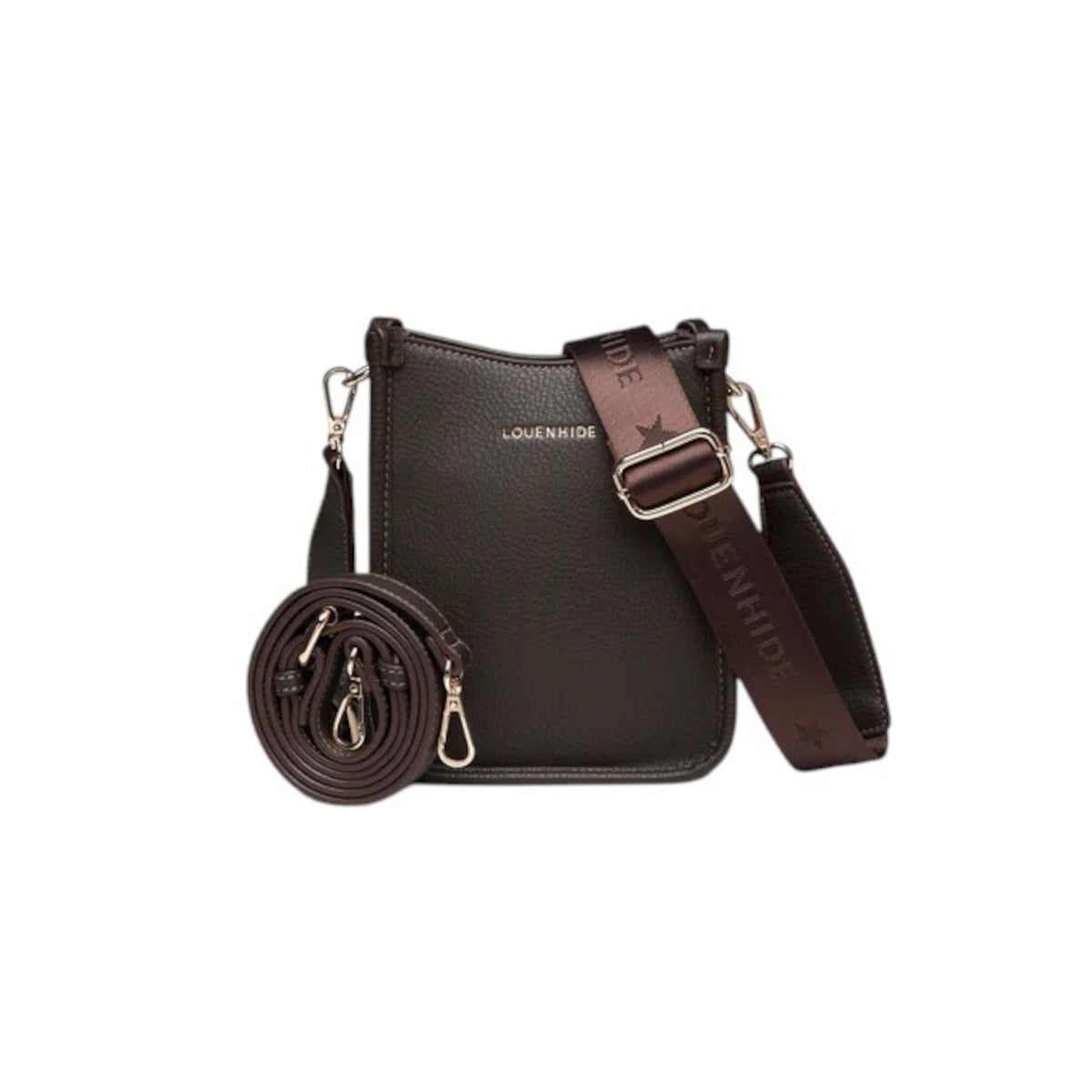 Louenhide Parker Phone Crossbody Bag Chocolate | Minimax