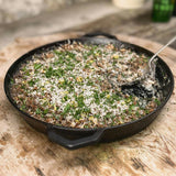36cm Antique Black Satin Enamel Grande Legacy Pan