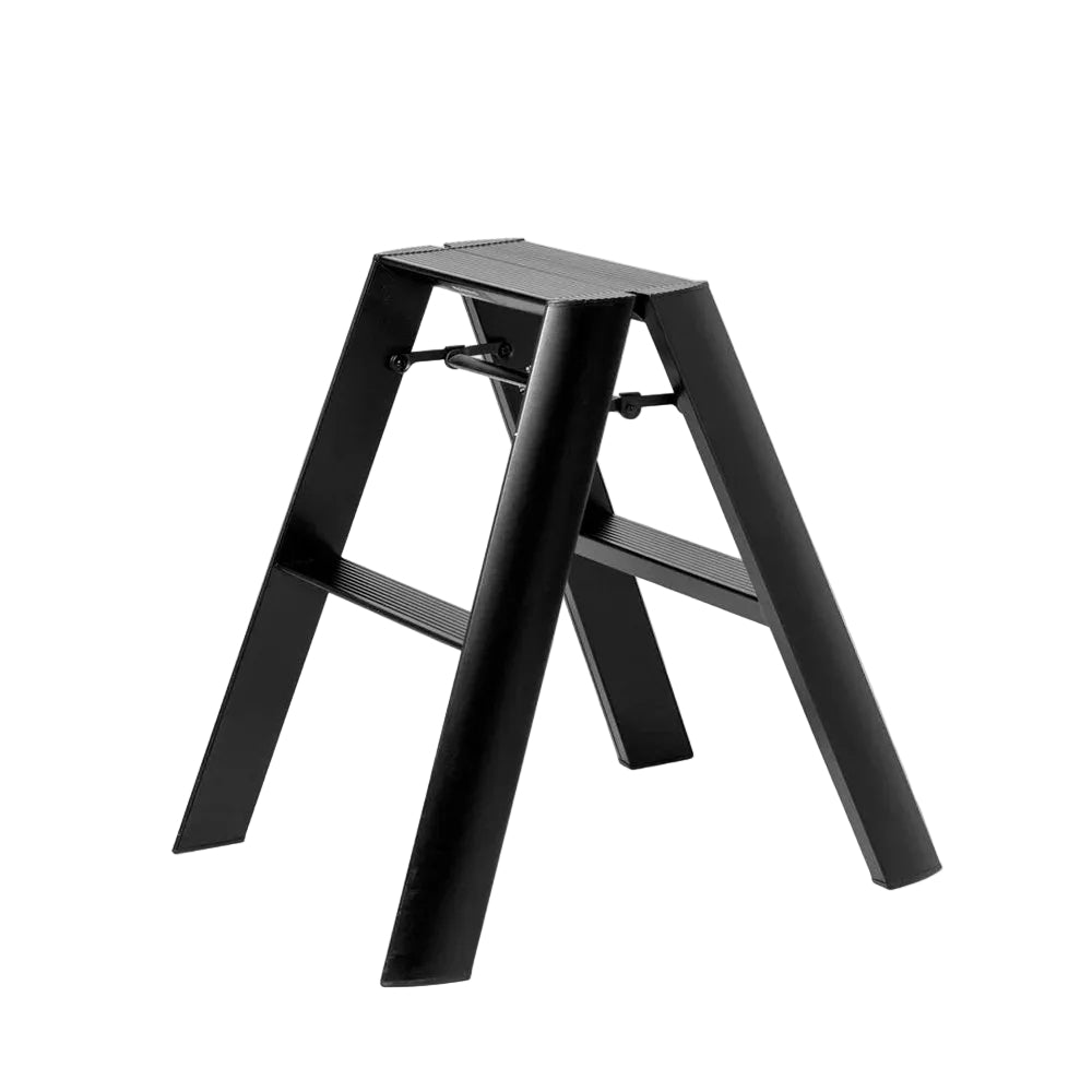 Lucano 2 Step Ladder Black