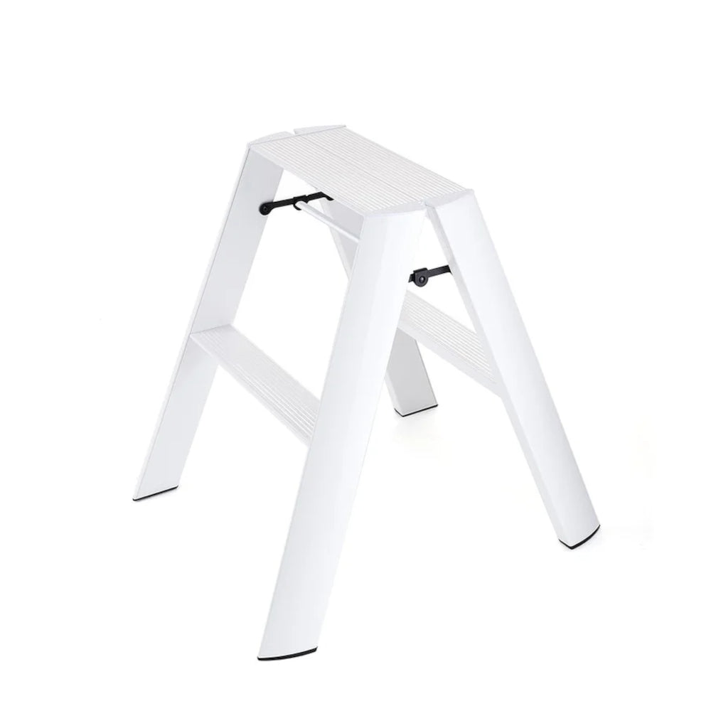 Lucano 2 Step Ladder White