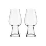 Luigi Bormioli Birrateque Pale Ale Glasses 540ml – set of two on white background